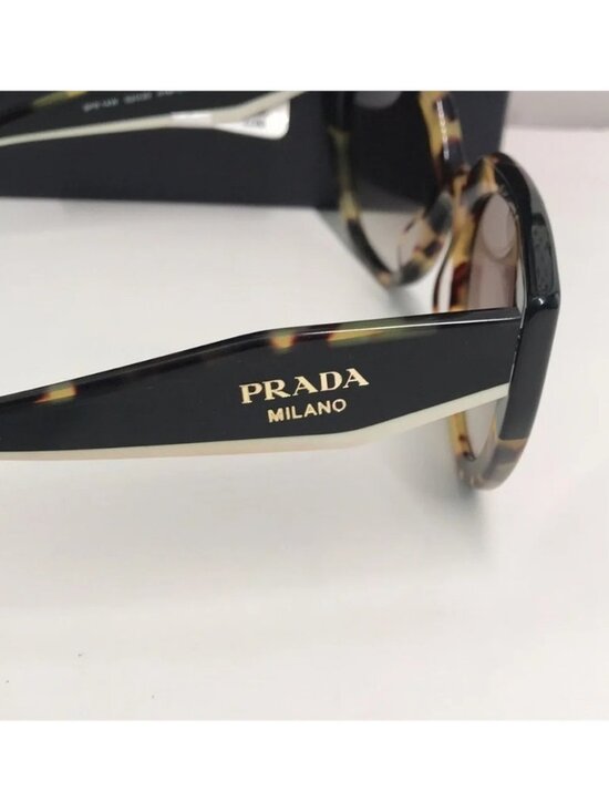 New Authentic Prada Cat Eye Sunglasses PR 14WS – Tortoise & Powder Frame main image 9